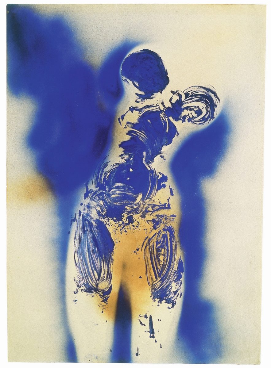 Yves Klein Anthropométrie sans titre