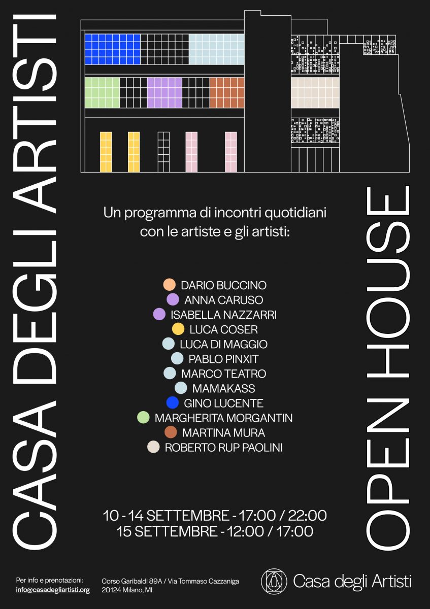 Open House Casa degli Artisti