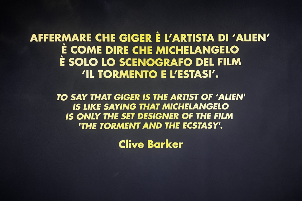 Mostra "Beyond Alien" di HR Giger a Torino