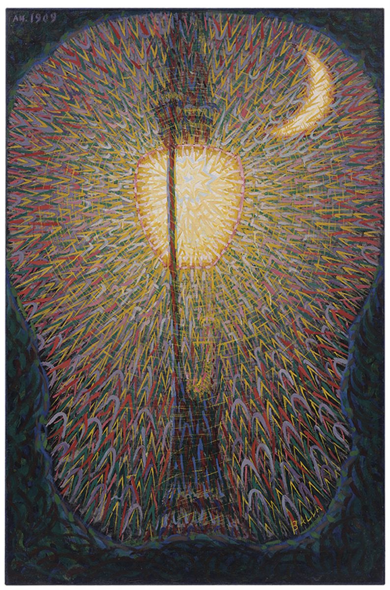 Giacomo Balla, Lampada ad arco, 1911, olio su tela courtesy The Museum of Modern Art, New York. Hillman Periodicals Fund, 1954