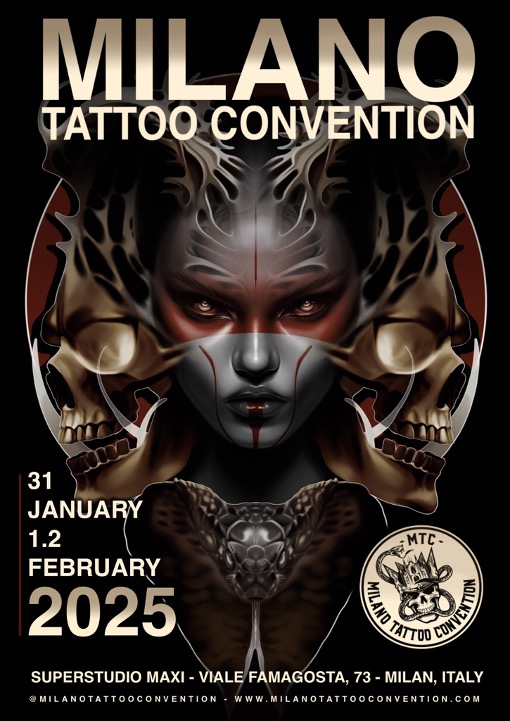 Milano Tattoo Convention 2025 presso il Superstudio Maxi di Milano